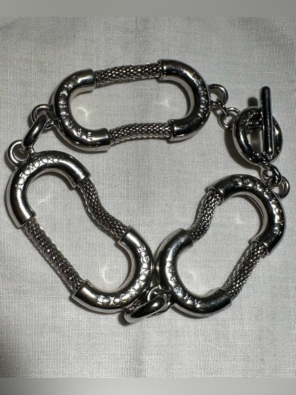 Armani Exchange Steel Chunky Bracelet
